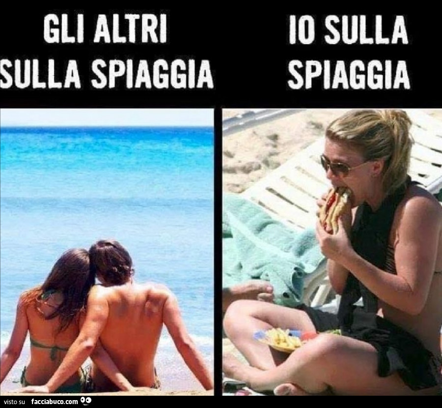 Io sulla spiaggia