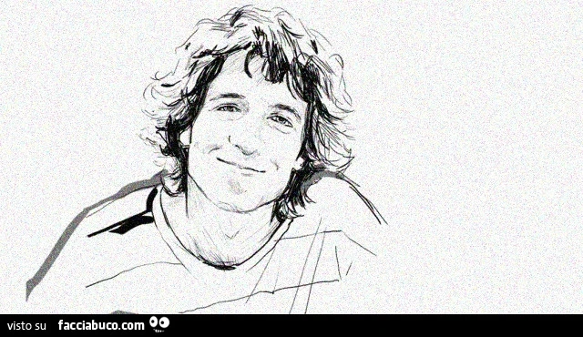 Disegno di Rino Gaetano