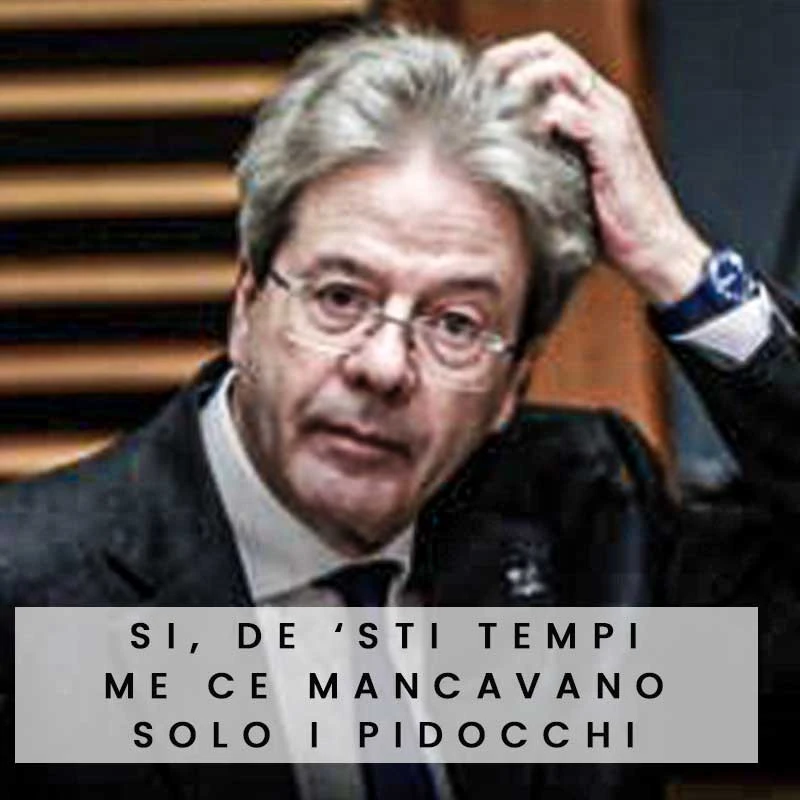 De 'sti tempi me ce mancavano i pidocchi
