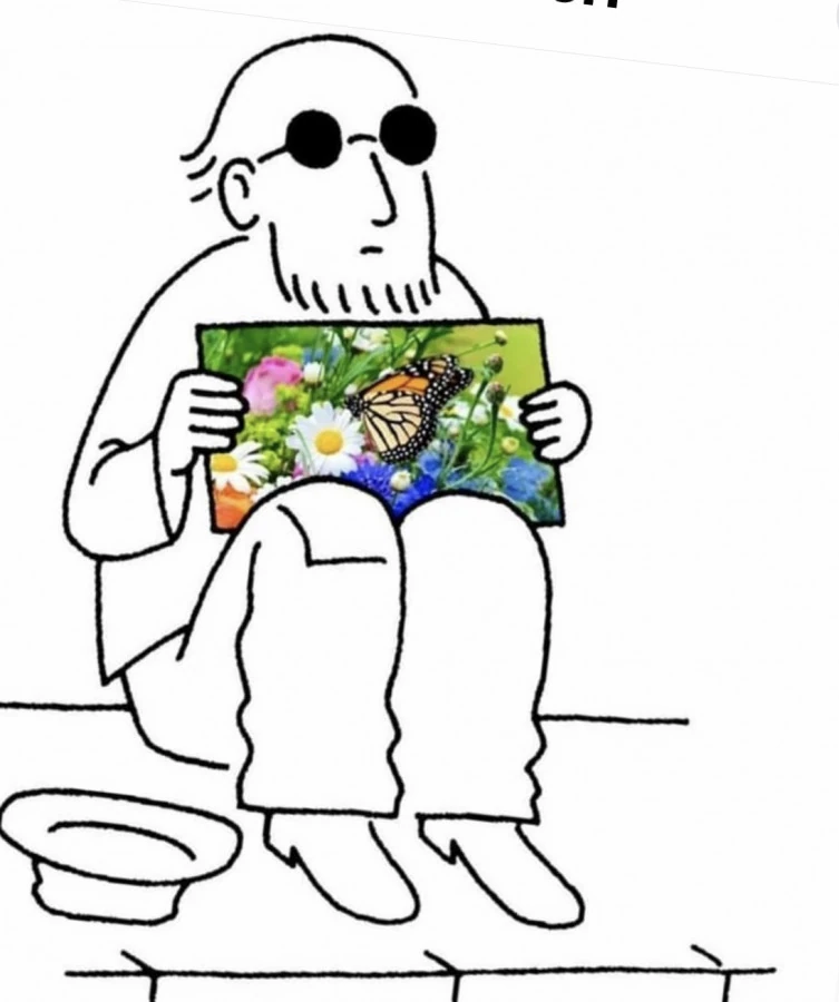 Uomo cieco