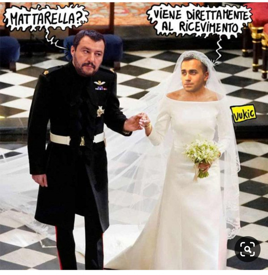 Matrimonio Salvini-DiMaio