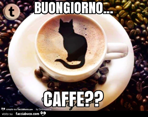 Buongiorno&hellip; caffè?