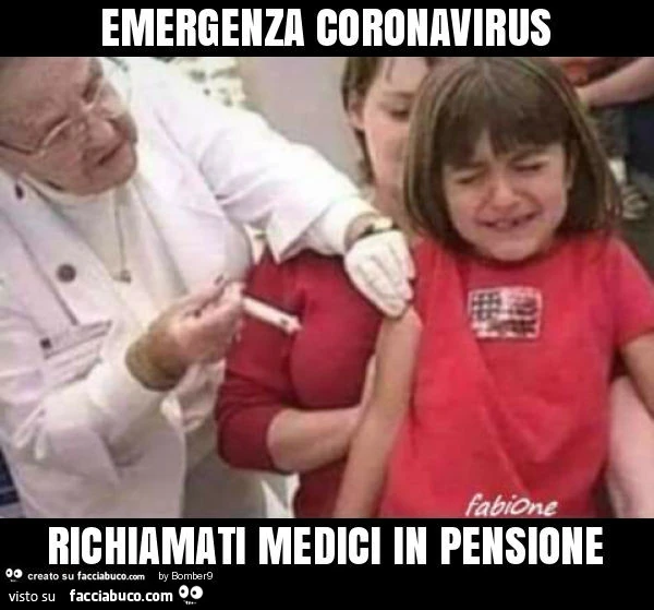 Emergenza coronavirus richiamati medici in pensione