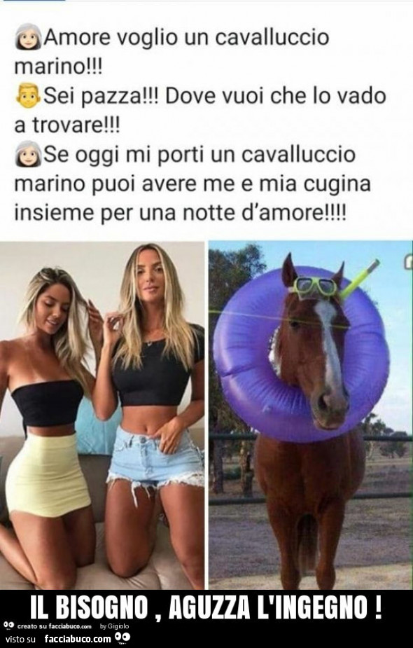 Il bisogno, aguzza l'ingegno