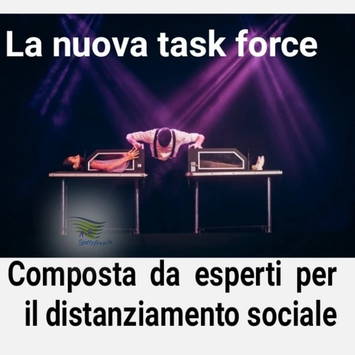 Nuova task force esperti per il distanziamento sociale