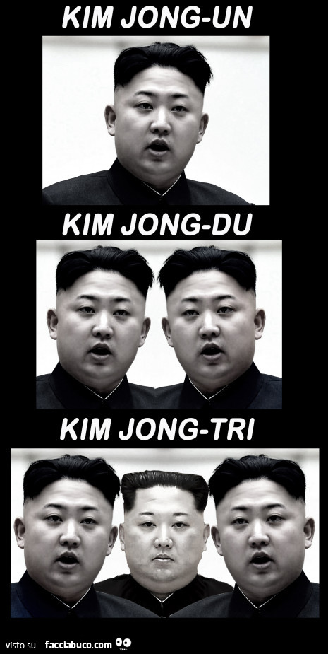 Kim Jong Un Facciabuco Com