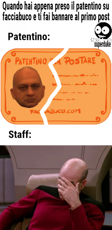 Patentino facciabuco