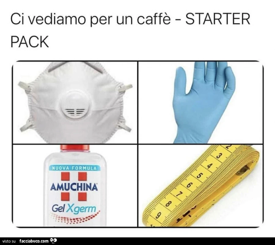 Ci vediamo per un caffè starter pack