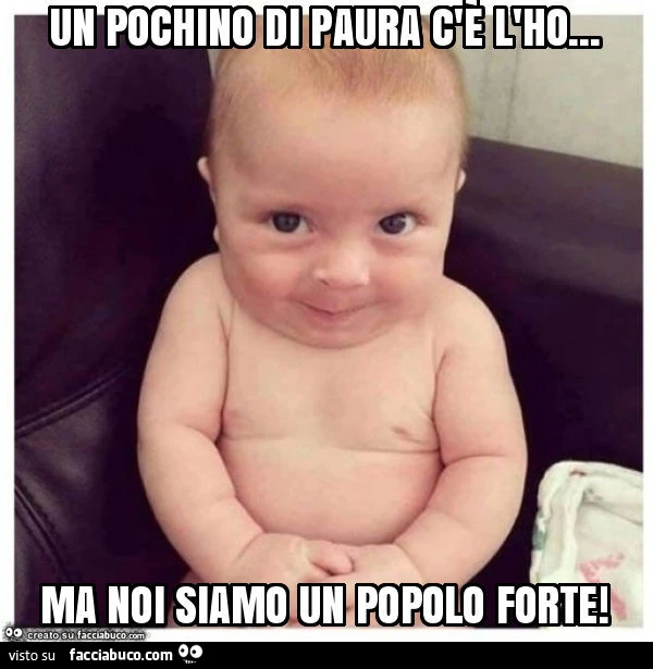 Un pochino di paura c'è l'ho&hellip; ma noi siamo un popolo forte