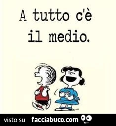 A tutto c'è il medio