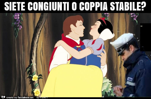 Congiunti coppia stabile dpcm fase2 meme satira