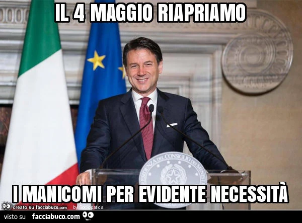 4 maggio riapriamo i manicomi per evidente necessità