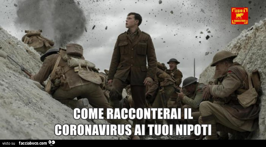 Come racconterai il coronavirus ai tuoi nipoti - Facciabuco.com