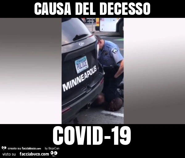 George Floyd Causa del decesso covid-19