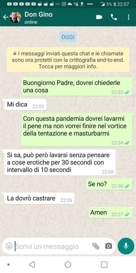 Esorcismo e seghe