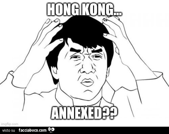 Hong Kong annexed?