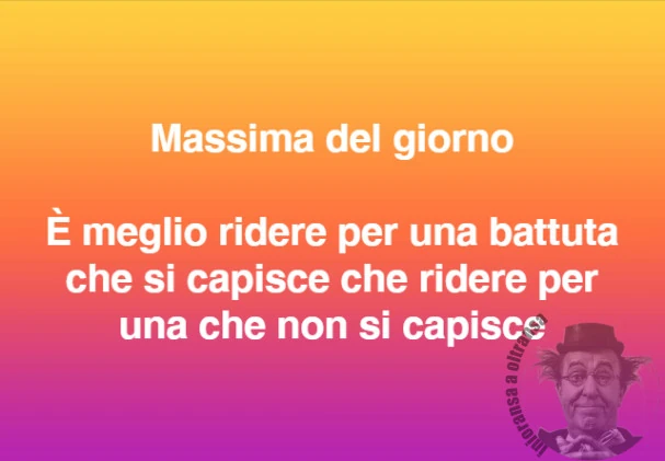 Massima del giorno