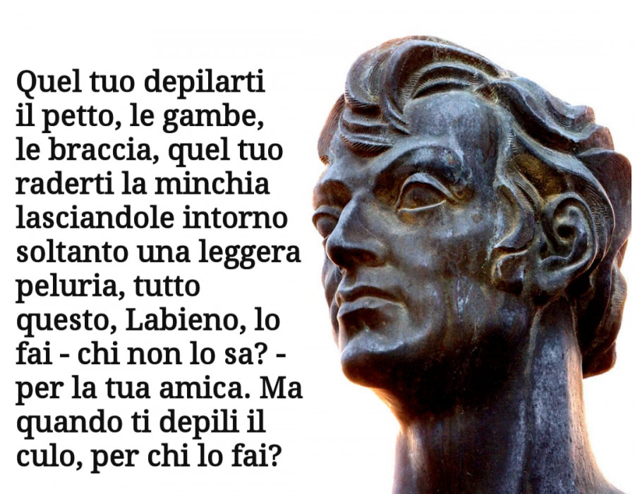Epigrammi di Marziale ?… vaccata erotica pubblicata da AlboDeAlbi