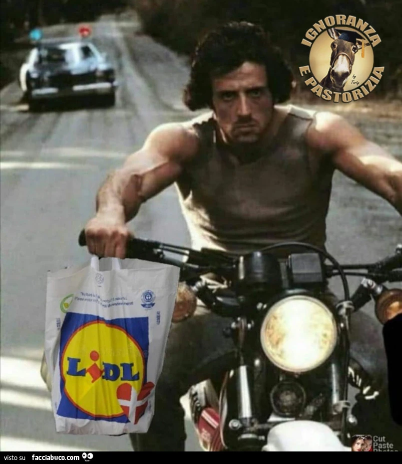 Rambo alla spesa