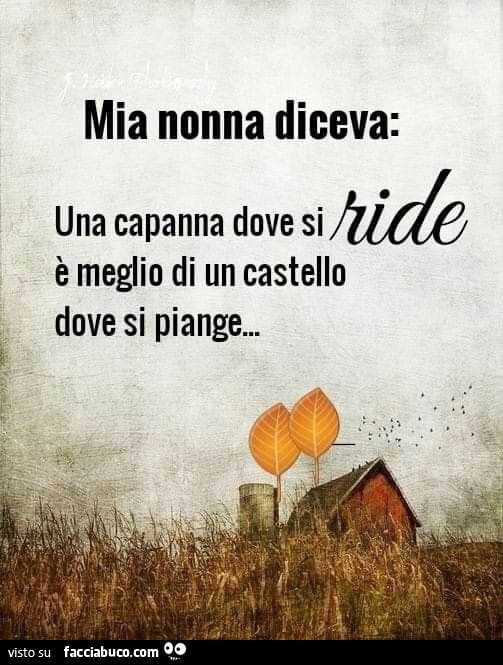 Consigli utili della nonna