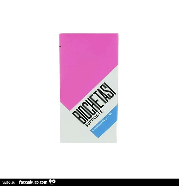 Biochetasi supposte