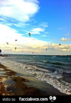 Oggi ho toccato il mare