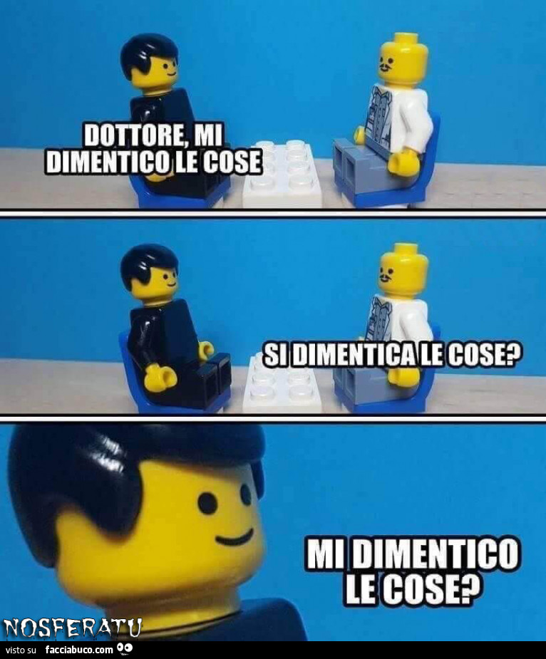 Lego e Amnesia