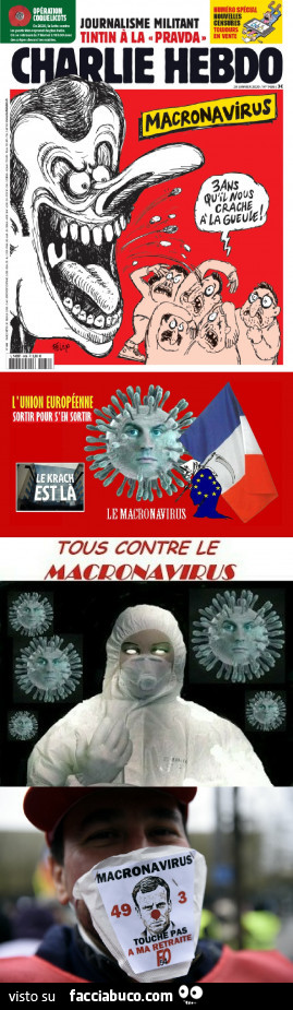 Meme francia macronavirus