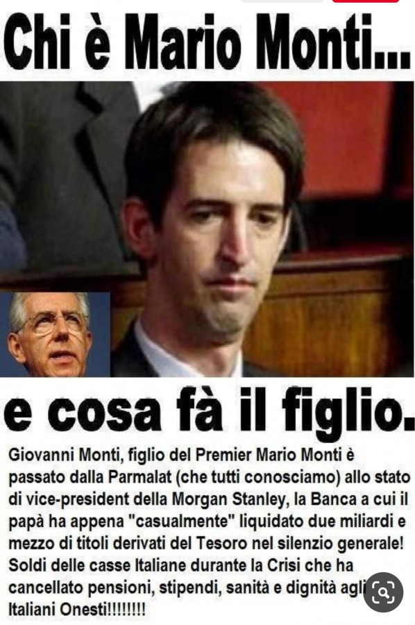 Il figlio di Mario Monti