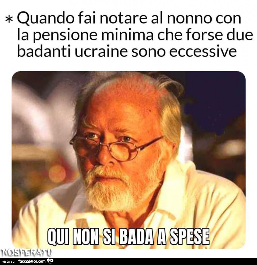 Il nonno e la badante ucraina