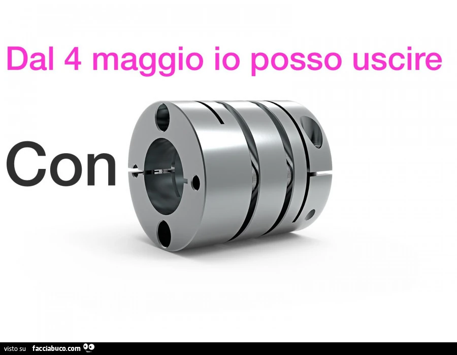 Dal 4 maggio io posso uscire con giunto
