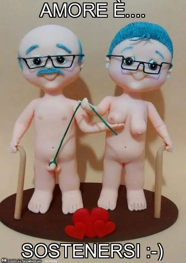 Amore è&hellip; sostenersi: -)