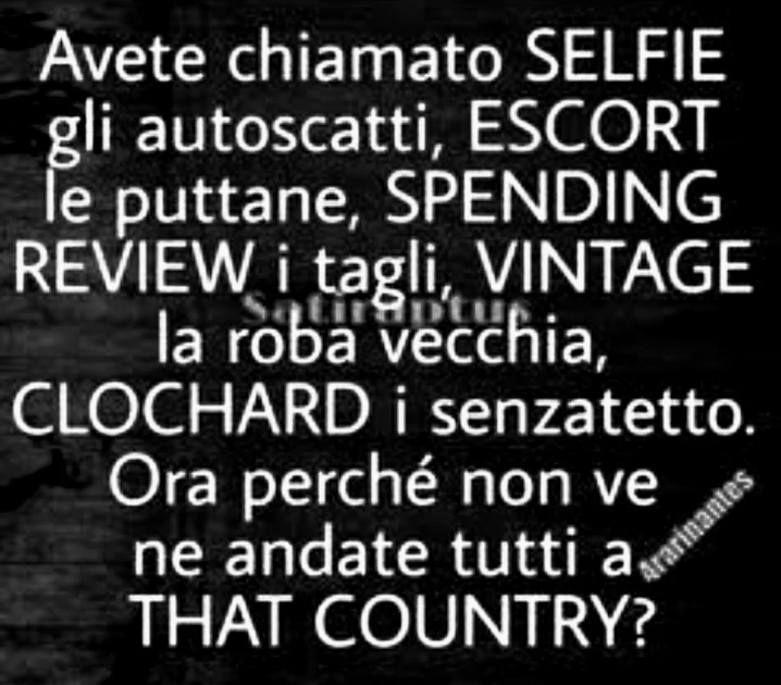 Tutti inglesi imparatiiii! Ahahhah