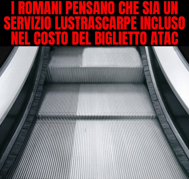 Roma scale mobili metro