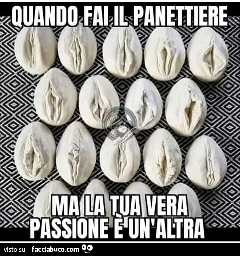 Quando fai il panettiere ma la tua vera passione è un altra