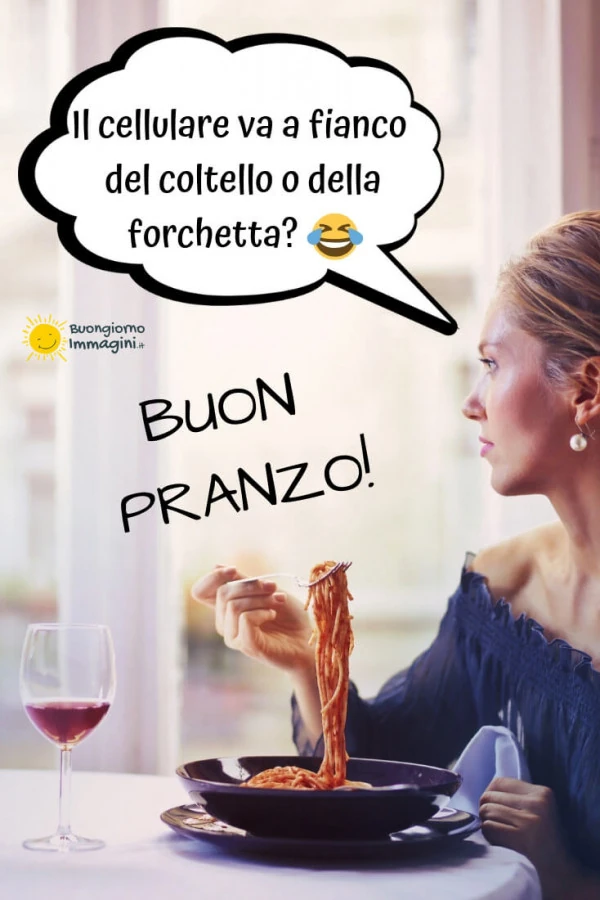 Buon pranzo
