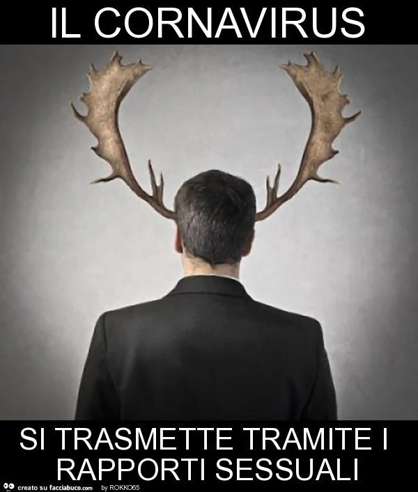 Il cornavirus si trasmette tramite i rapporti sessuali
