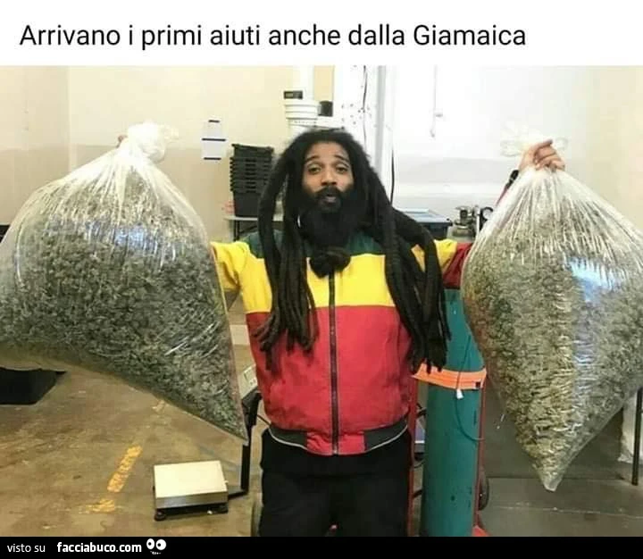 Arrivano i primi aiuti anche dalla giamaica