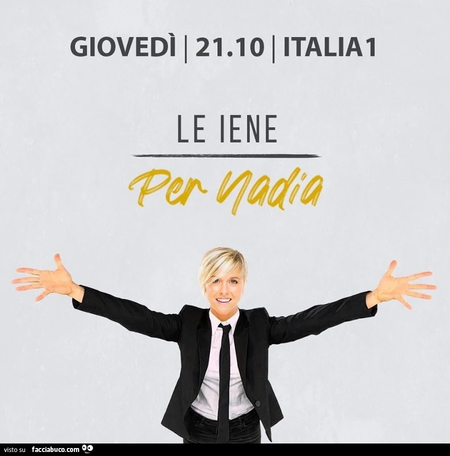 Le Iene per Nadia