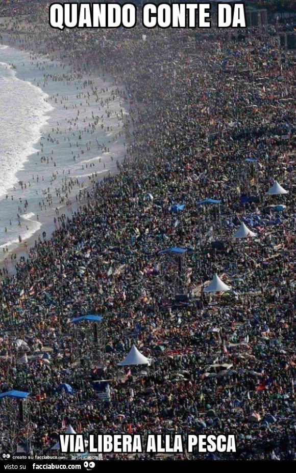 Quando conte da via libera alla pesca