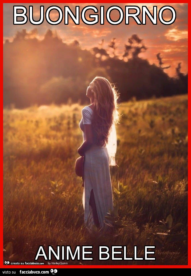 Buongiorno anime belle