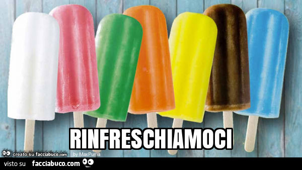 Rinfreschiamoci