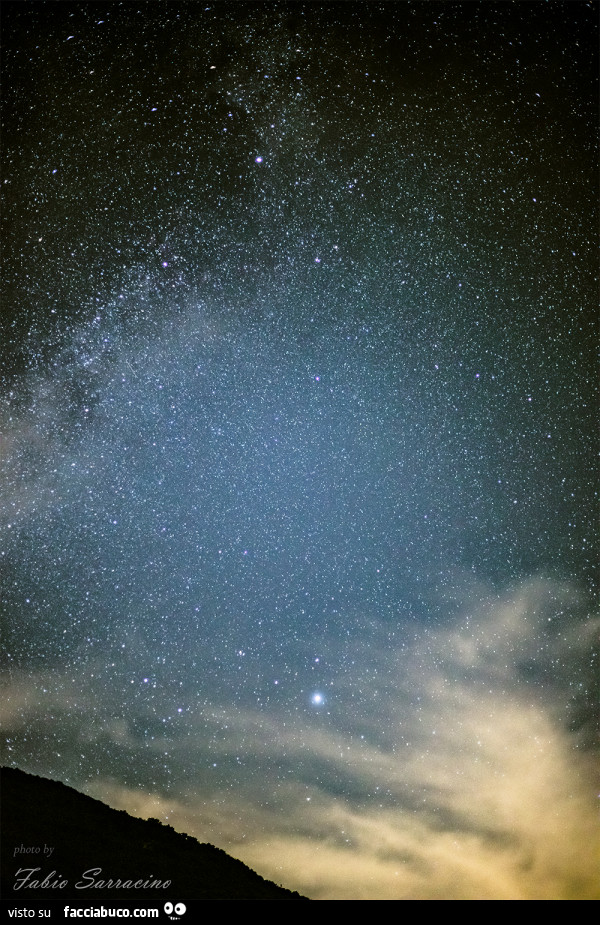 Foto di cielo stellato by Fabio Sarracino