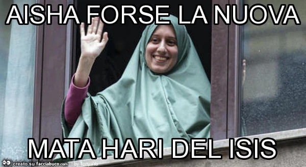 Aisha forse la nuova mata hari del isis