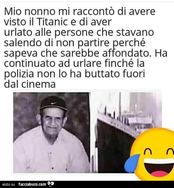Mio nonno e il Titanic