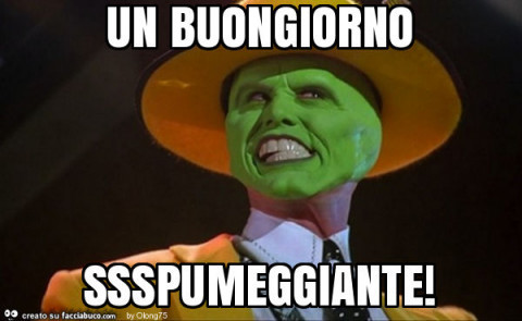 Un buongiorno spumeggiante