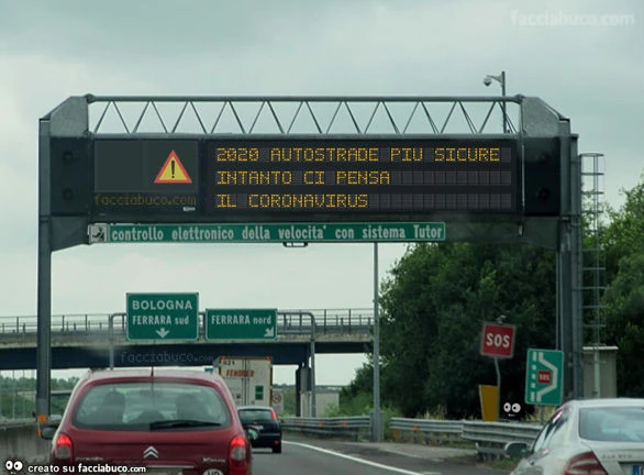 2020 autostrade più sicure intanto ci pensa il coronavirus