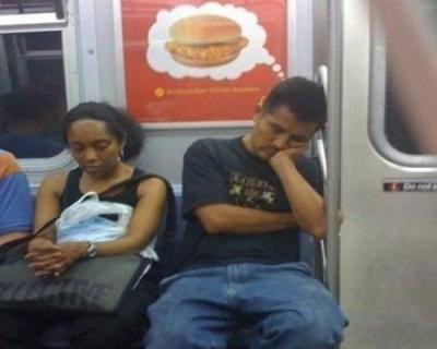 Dormire in metro
