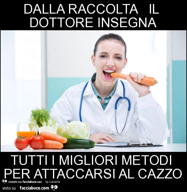 Dalla raccolta il dottore insegna tutti i migliori metodi per attaccarsi al cazzo