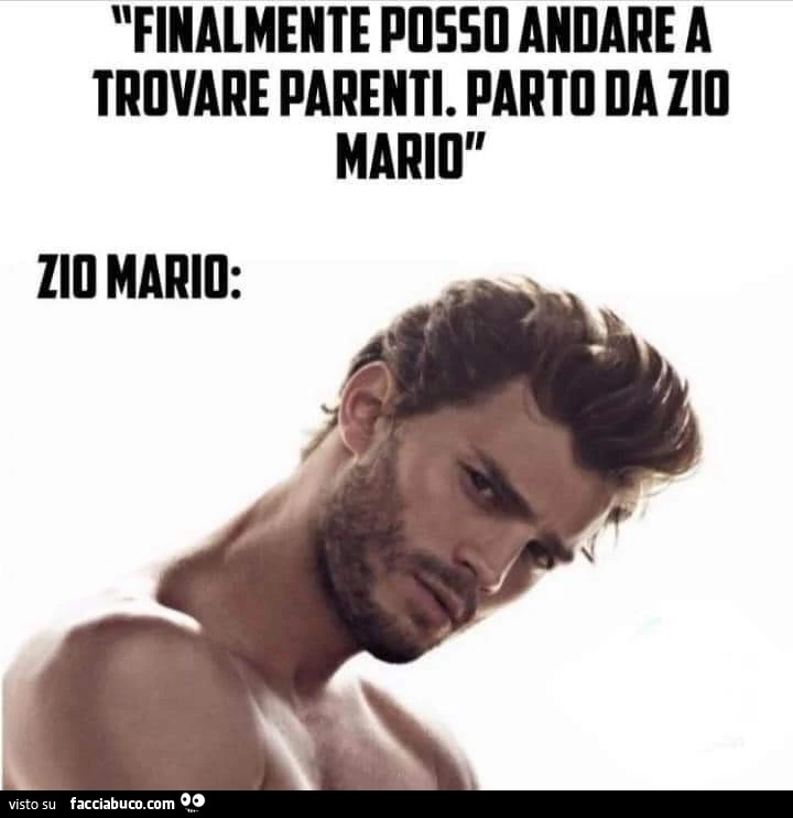 Posso andare da zio Mario